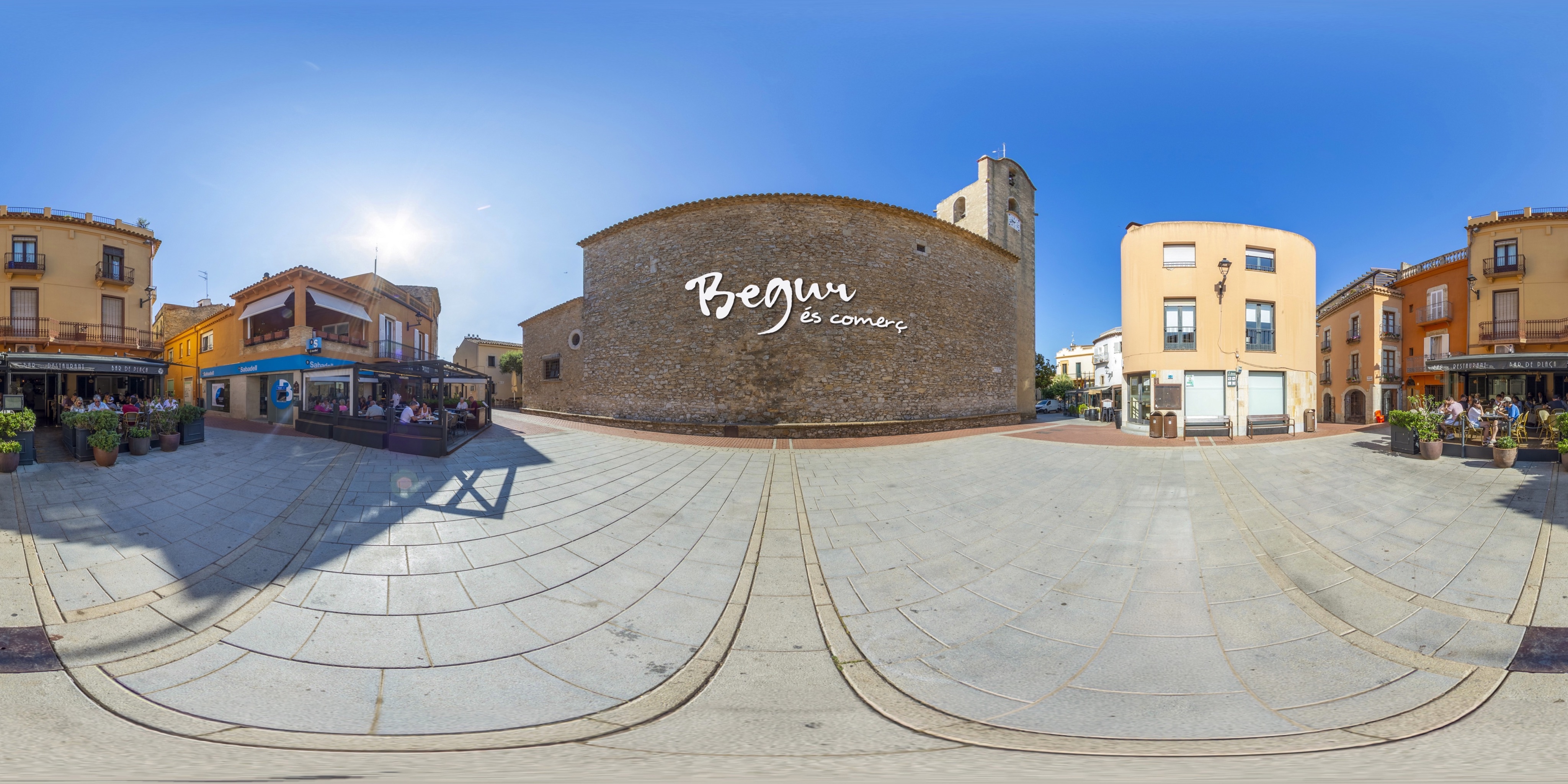 Tour virtual 360° Comerç Begur — Begur, Costa Brava