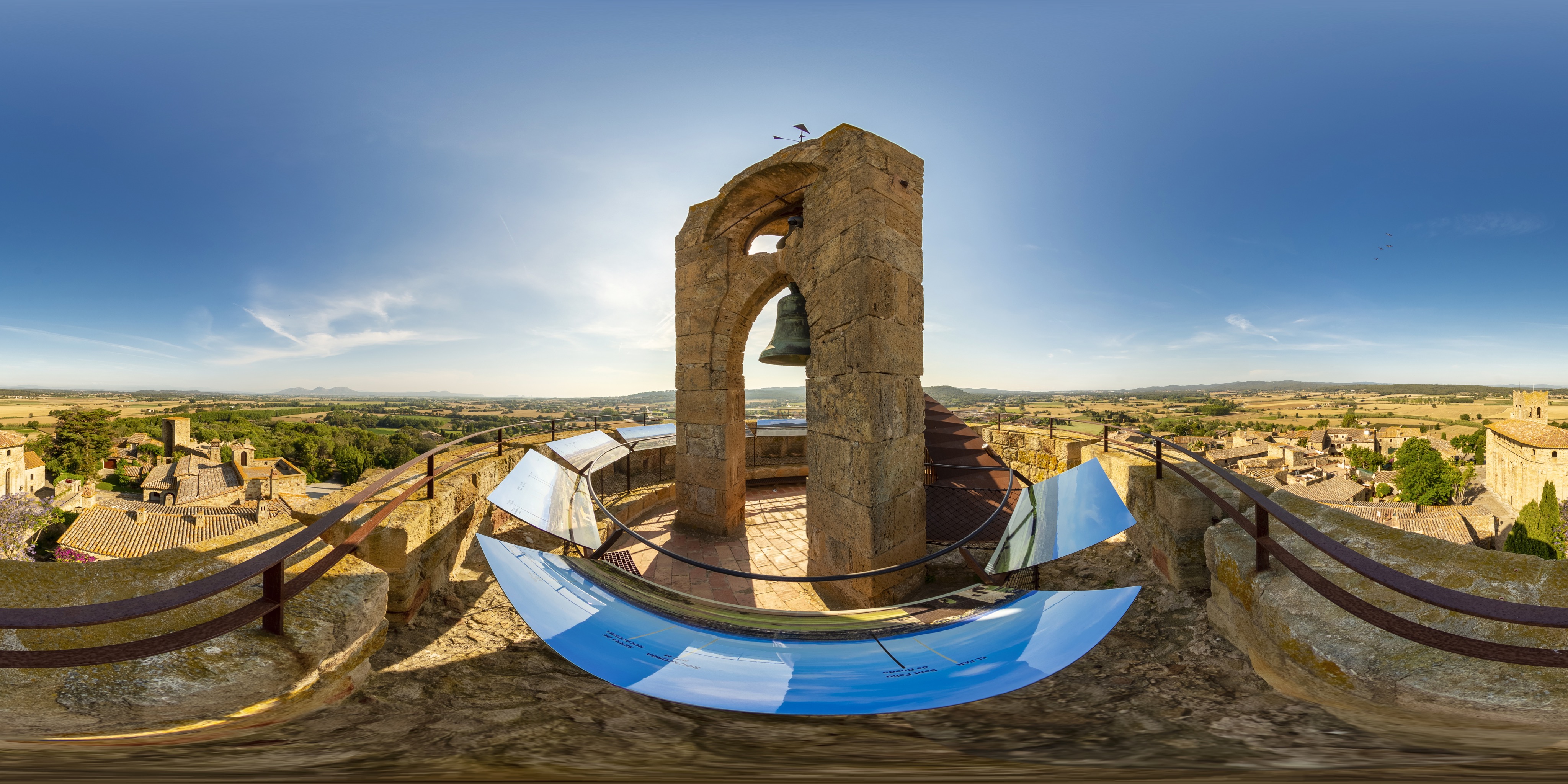 Tour virtual 360° Poble de Pals — Pals, Baix Empordà